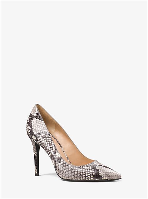 claire leather pump michael kors|Claire Embossed.